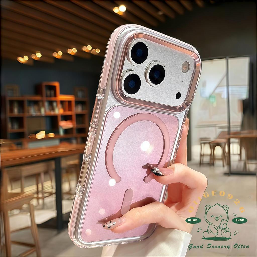 【 Ốp lưng iPhone17 】 Ống kính kim loại đá pha lê chống rơi Vỏ điện thoại iphone17 Pro Max cho vỏ iPhone Vỏ mềm silicon TPU chống sốc