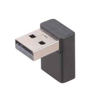 Utake 2 gói Cắm và Chạy USB 3 0 Bộ chuyển đổi góc phải với thiết kế lên xuống Bộ nối dài quản lý cáp dễ dàng