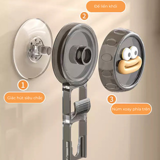 Hộp Đựng Tỏi Gừng Dán Tường Thoáng Khí Nhựa Cao Cấp Chống Ẩm Mốc Thiết Kế Treo Tiện Lợi Buna.