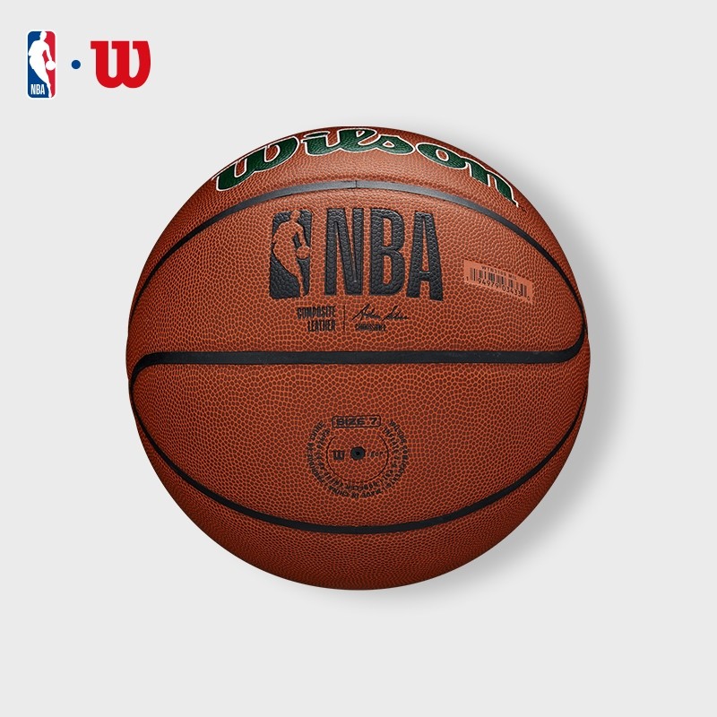 Wilson NBA Team Alliance BSKT Mil Bucks Bóng Rổ Size 7	WZ4029317XB7