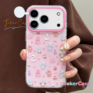 Ốp Lưng Cho Iphone 11 13 17 16 15 14 12 Pro Max 17Air 8 15 16 Plus X XR XS Max Phim hoạt hình động vật nhỏ Bìa IMD mới