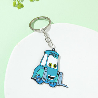 Disney Cartoon Anime  Lightning McQueen Toy Keychain Cute Red Car Jewelry Pendant Keying Acessories for Fans Friend Gift