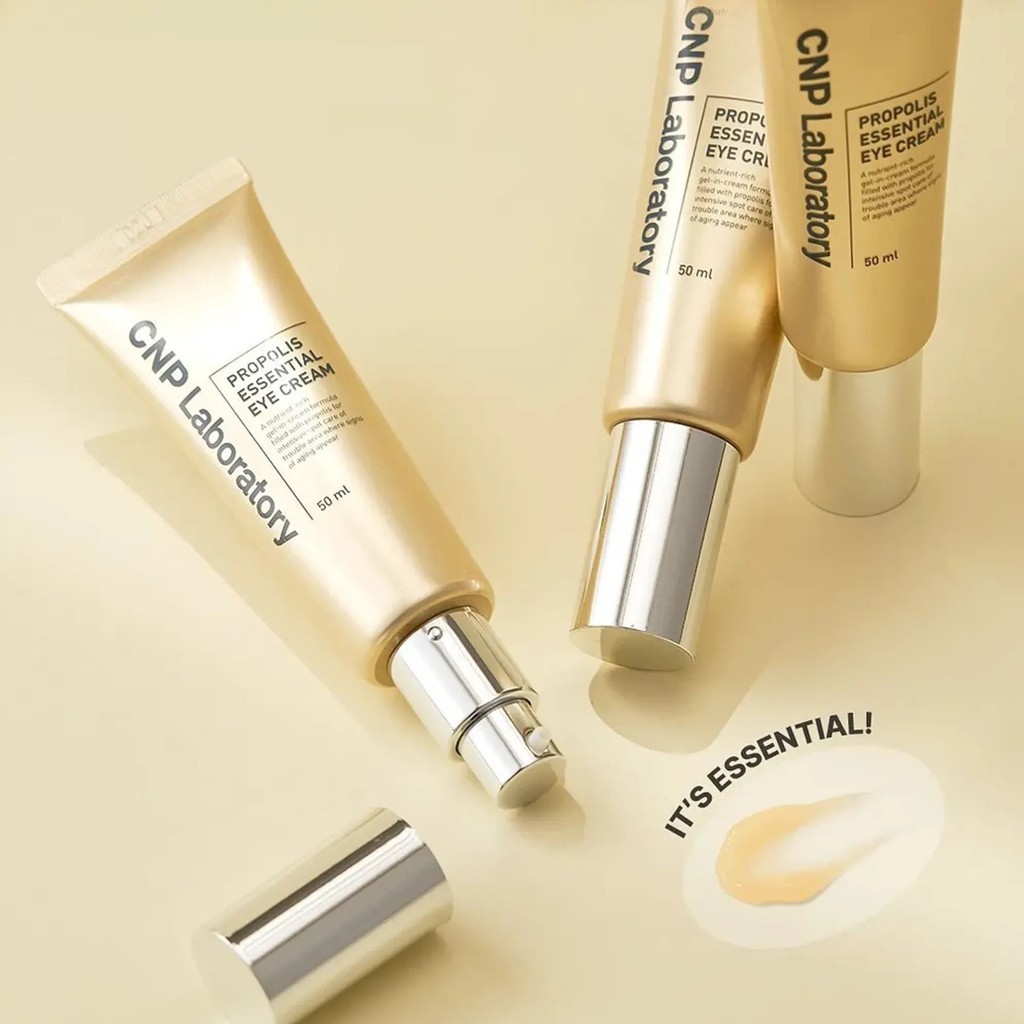 Kem Mắt Keo Ong CNP Propolis Essential Eye Cream 50ml - Giảm Quầng Thâm & Trẻ Hóa Vùng Mắt