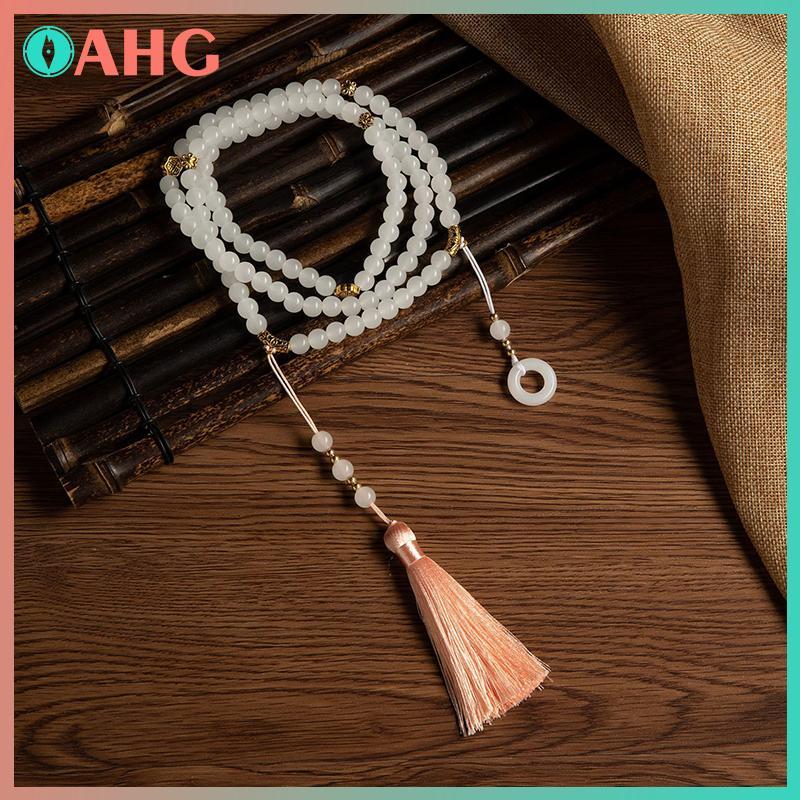 Chocker Phật Giáo Hạt Xanh - Phong Cách Trung Quốc, Quà Tặng Sang Trọng