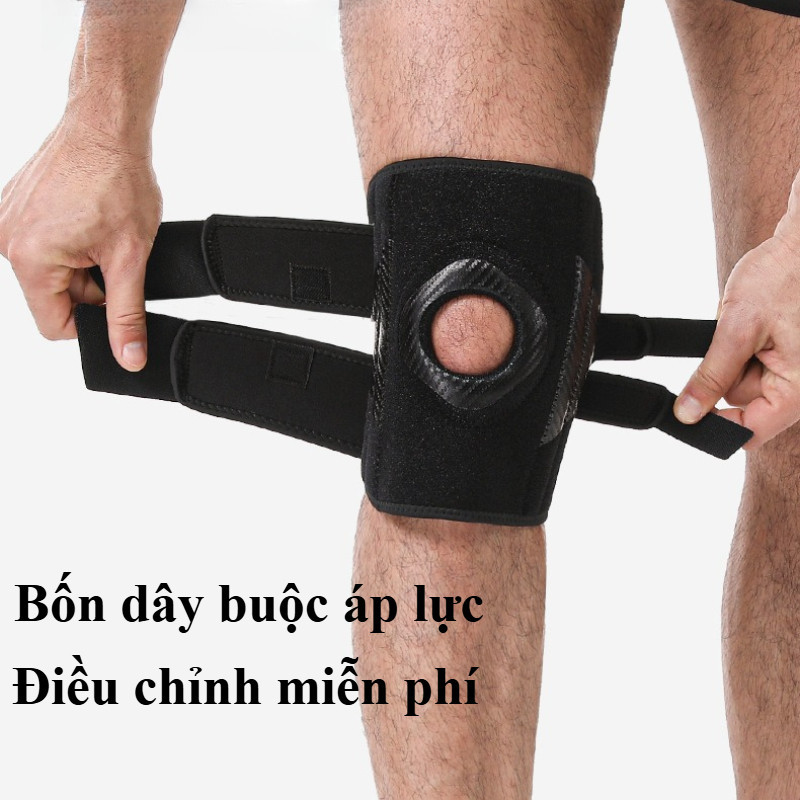 Bó Gối Thể Thao, Chất Liệu Co Dãn Thoáng Khí, Có Thể Quấn Và điều Chỉnh áp Lực, Bảo Vệ Phục Hồi Chấn Thương