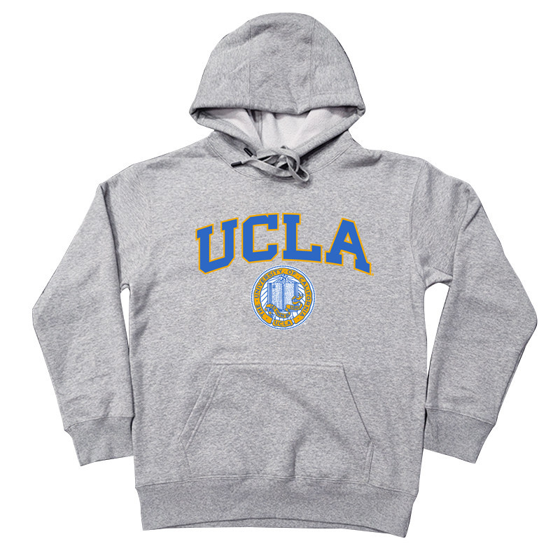 Áo hoodie trường đại học UCLA, thiết kế rộng rãi phù hợp cả nam và nữ cho mùa thu đông