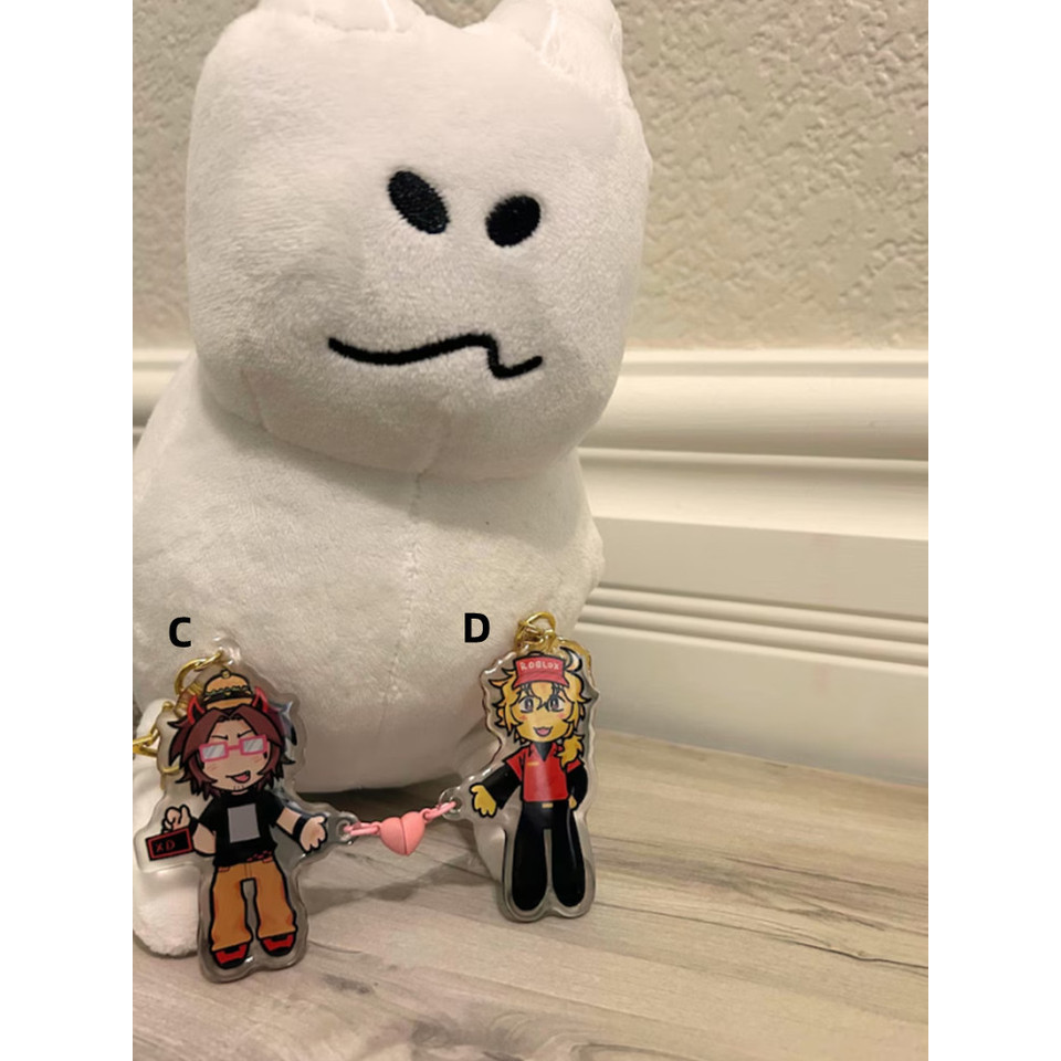 FORSAKEN Acrylic Keychains Magnetic  - RBL Chance Itrapped 007n7 Azure TwoTime Elliot Kawaii cartoon