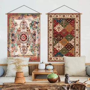 Tranh Vải Treo Tường Họa Tiết Morocco - Thảm Vải Decor Thổ Cẩm Cao Cấp Cho Phòng Khách & Phòng Ăn Tạo Điểm Nhấn Nghệ Thuật 2026