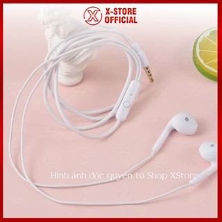 Tai nghe nghe nhạc, tai nghe có dây 3.5mm có mic, âm thanh trong trẻo, tai nghe nghe nhạc và đàm thoại tiện lợi - TNGRKN