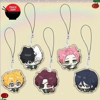 (PUPPY) Dây treo điện thoại WIND BREAKER in hình anime mica acrylic dây móc khóa tiện lợi xinh xắn