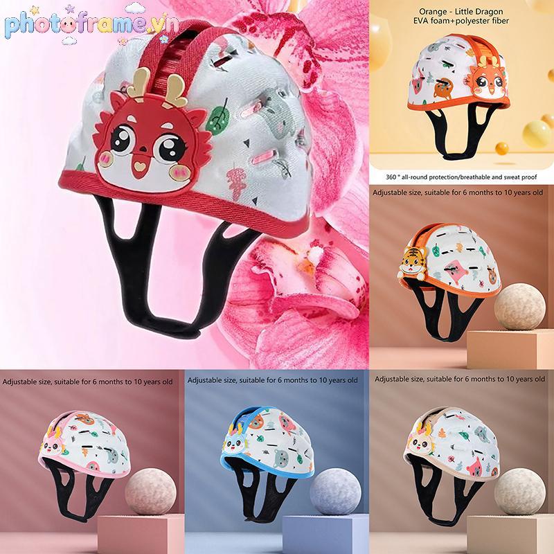 Khung Ảnh 1 Mũ An Toàn Cho Bé Trẻ Em Đi Bộ Học Tập Đi Có Thể Điều Chỉnh Thoáng Khí Bảo Vệ Đầu Chống Rơi Mũ Bảo Vệ Trẻ Sơ Sinh VN