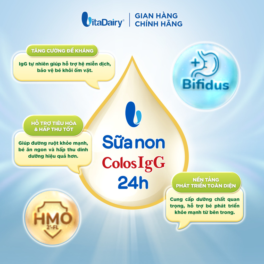 [NHIỀU GIAI ĐOẠN] Sữa bột Colos Opti cho trẻ - Hỗ trợ tiêu hoá, bổ sung dinh dưỡng - Lon 800g