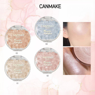 CANMAKE Độ Bóng Cao Dán Nổi Bật Bột Nằm Silkworm Làm Sáng Mắt Contour Blush Fine Natural Concealer Bright Highlight High Gloss Dán Trang Điểm Mặt