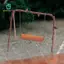 Gamchiano Nhà Búp Bê Thu Nhỏ Xoay DIY Trang Trí Phụ Kiện Cảnh Đạo Cụ Ngoài Trời 1 / 12 Mini Nội Thất Sân Vườn Mô Phỏng Hiên Nhà Xoay