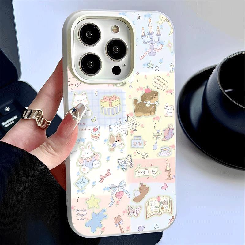 Ngọt ngào em gái graffiti 2 trong 1 cho 1716 15 14promax trường hợp điện thoại 13 Transfer màu 12