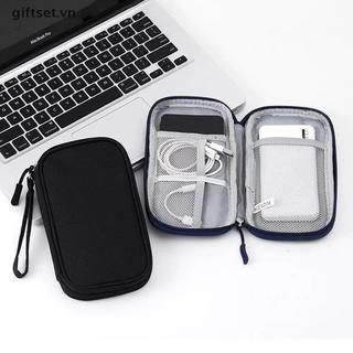 COD Du lịch di động Túi lưu trữ sản phẩm kỹ thuật số di động Quản lý cáp dữ liệu USB Tai nghe Túi lưu trữ điện di động MỚI