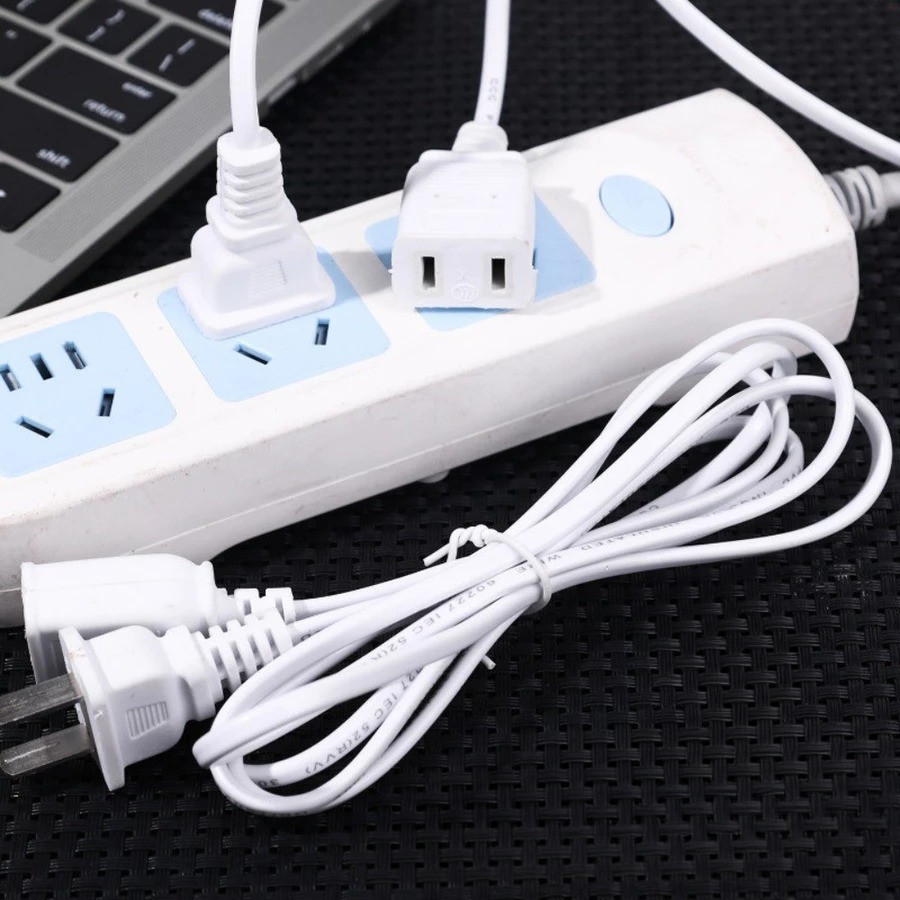 Dây nối dài 5M kèm phích cắm chân dẹt (tiêu chuẩn Mỹ) dùng cho các thiết bị gia dụng - Hàng sẵn kho, hỗ trợ bán sỉ