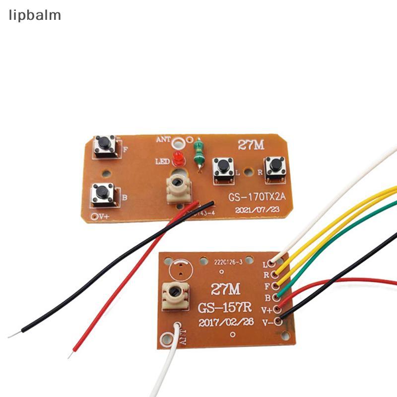 [lipbalm] Bảng điều khiển từ xa RC 4CH Bảng thu phát PCB Phụ kiện xe hơi RC có hệ thống vô tuyến ăng-ten Đẹp