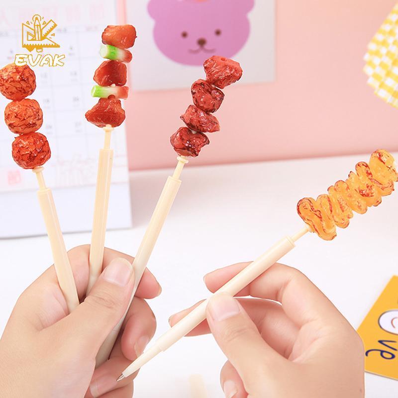Bộ bút bi hình thịt sáng tạo Alittlesetrtu, 60-100 chiếc, hoàn hảo cho đồ dùng văn phòng và học tập VN