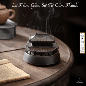 Lư Trầm Gốm Sứ Tử Cấm Thành - CXNP188