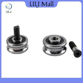 ULJ SG15 SG20 SG25 SG66 + M5 M6 M8 Vòng bi ròng rọc bằng thép vít Tra Con lăn dẫn hướng.