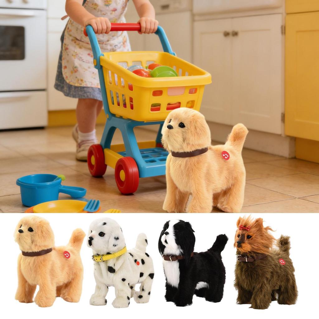 Con Chó Con Robot Kích Thích Mềm Đồ Chơi Trẻ Em Thực Tế Con Chó Con Robot Cho Trẻ Em Bạn Bè Bé Trai Bé Gái Nhà Trong Nhà Sinh Nhật