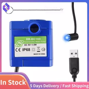 Máy bơm đài phun nước cho mèo, Máy bơm thay thế máy bơm nước cho thú cưng -DC160 Động cơ tròn, Nắp hoa Đài phun nước cho mèo