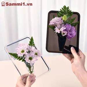 Bình Khung Ảnh Acrylic ZK - Bình Hoa Thủy Canh Hiện Đại Cho Gia Đình / Trang Trí Đám Cưới VN
