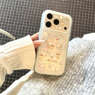 IPhone 17 Pro Max Họa tiết hoạt hình Chất liệu TPU IMD craft Vỏ điện thoại in hai lớp