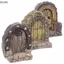 QIUWU 3 Chiếc Cửa Gỗ Nhỏ Khung Ảnh Phụ Kiện Mộc Mạc Nhựa Thủ Công Phong Cảnh Mini Naments Trang Trí Nhà Cây Đồ Trang Trí.