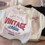 thời trang ngắn tay Hong Kong Áo cotton vintage bé trai thoải mái mùa hè