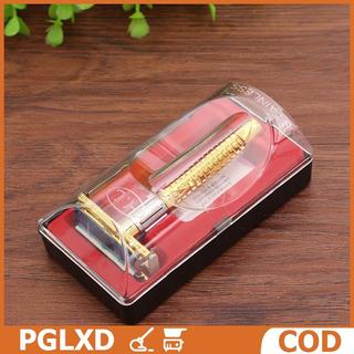 Retro An Toàn Dao Cạo Hộp Xử Lý Dao Cạo Công Cụ Cạo Râu Người Đàn Ông Của Dao Cạo Trên Khuôn Mặt