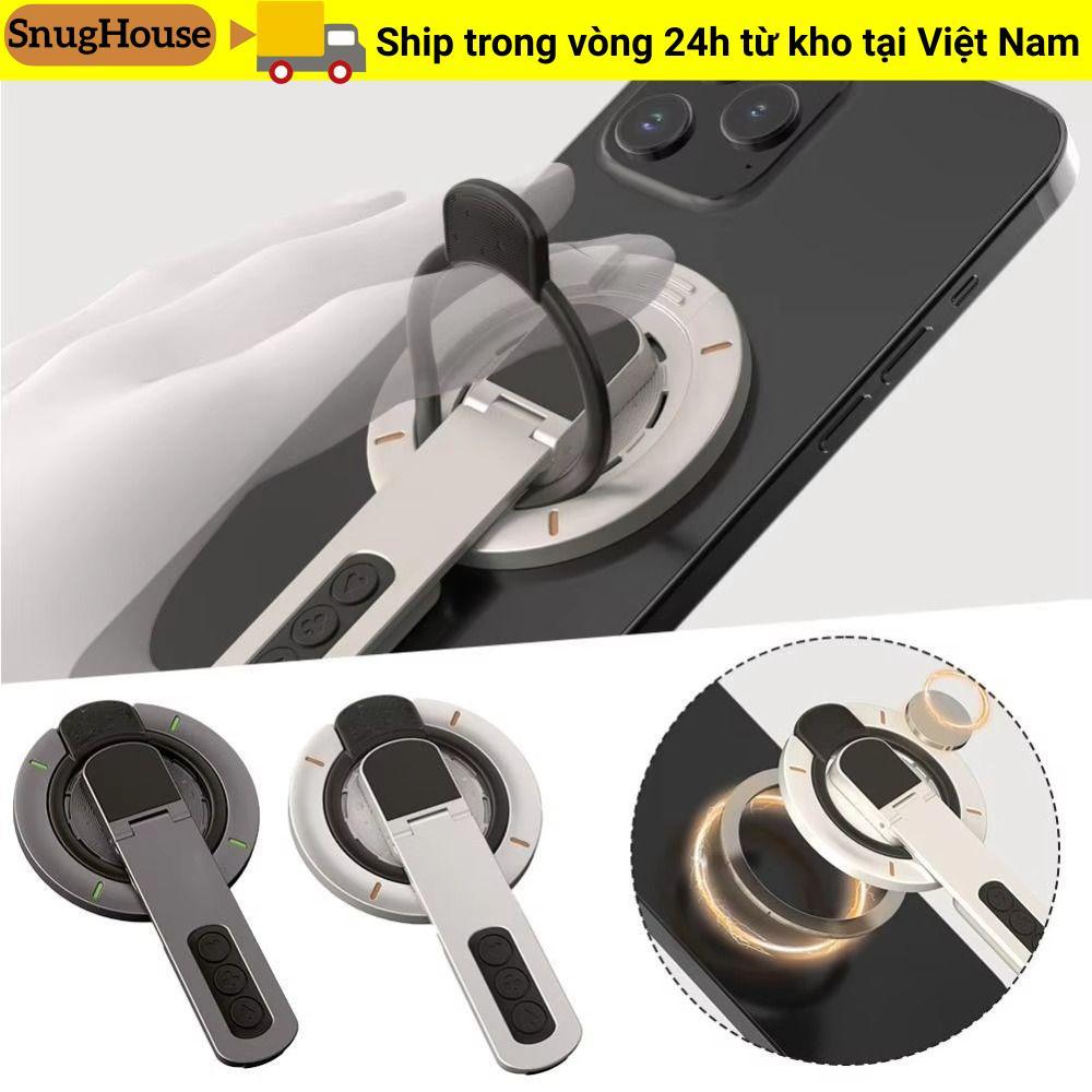Giá đỡ điện thoại từ tính SNUGHOUSE, Giá đỡ điện thoại di động siêu mỏng nhiều góc, 360 hai mặt° Giá đỡ điện thoại di động có thể điều chỉnh xoay được
