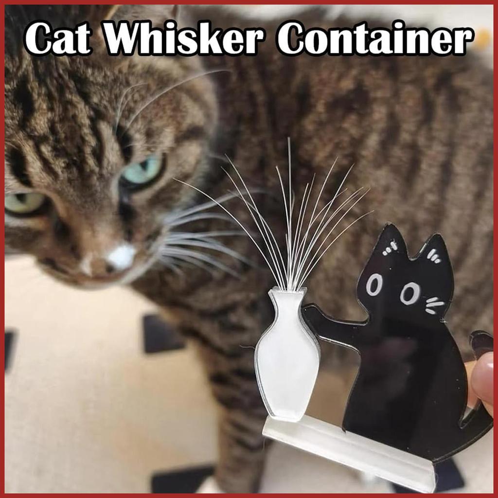 Mèo Whisker Jar Từ Tường Trang Trí Tủ Lạnh Nam Châm Mèo Whisker Giá Đỡ Cho Bản Đồ Lịch Nhà Bếp koapavn