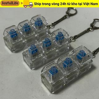 Móc khóa Fidget JOYFULLIFE, 3 / 4 / 9 Phím Bàn phím ngón tay giảm căng thẳng, Tiện ích Keycap Nút bấm phím Đồ chơi dành cho người lớn