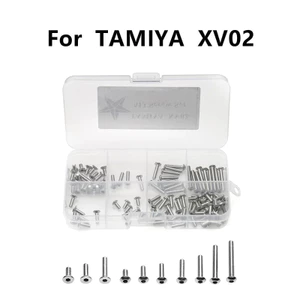 Kim Loại M3 Ốc Vít Bộ Dụng Cụ Sửa Chữa Cho Tamiya XV02 XV-02 1 / 10 RC Xe Ô Tô Phụ Kiện Nâng Cấp