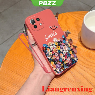 Ốp lưng xiaomi mi 11 lite xiaomi 11t xiaomi 11 lite 5g ne xiaomi 11t pro Vỏ điện thoại Vỏ mềm Bảo vệ silicon lỏng Vỏ chống sốc mịn thiết kế mới nụ cười hoạt hình YTXSH01