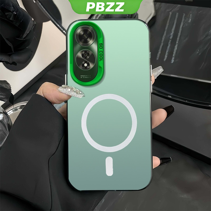 FOR ốp lưng Dành CHO Vỏ OPPO A60 2024 Vỏ điện thoại 4g Vỏ cứng Bảo vệ TPU Vỏ chống sốc mượt mà Thiết kế mới thẩm mỹ Không dây thu hút từ tính CYBSWX01