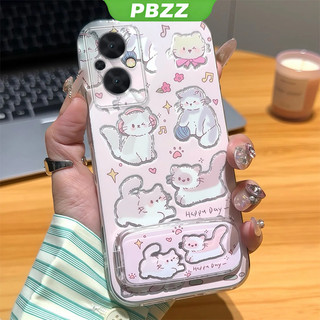 Ốp Lưng Cho OPPO RENO 7Z 5g RENO 7 Z 5g RENO 8Z 5g Vỏ Điện Thoại Vỏ Mềm Bảo Vệ Silicon Chống Sốc Trong Suốt Thiết Kế Mới Thẩm Mỹ CARTO CAT Có Giá Đỡ TYYMZJ01