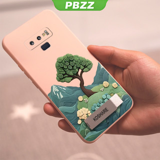 Ốp Lưng Cho SAMSUNG Note 9 Note 8 Vỏ Điện Thoại Vỏ Mềm Silicon Lỏng Chống Sốc Thiết Kế Mới Cây Thẩm Mỹ Có Giá Đỡ YTCBZJLS01