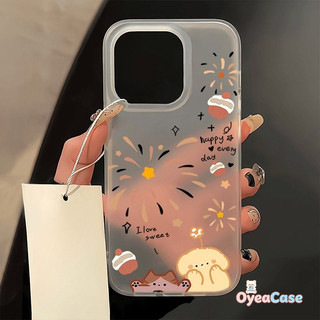 Lucky Pháo Hoa Chó Mờ Ốp Lưng Cho Honor 500 400 300 Ultra 200 100 90 Lite 80 GT 70 60 50 30 GT Pro Power 2 Win RT 5G 4G Cover Hàn Quốc Mềm Mại Dễ Thương Trong Suốt Trắng Tối Giản