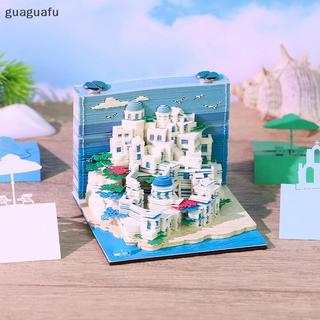 [guaguafu] Giấy 3D Khắc Nghệ Thuật Thủ Công Giấy Ghi Nhớ Notepad Note Pad Trang Trí Bàn Làm Việc Sáng Tạo DIY Trang Trí Quà Tặng Cho Giáng Sinh Trang Trí Máy Tính Để Bàn Tân Gia VN