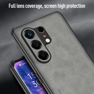 Áp dụng cho 	Vỏ Tecno Camon 50 4G CN5 Da cừu cao cấp, làm bằng vỏ cứng thân thiện với da, vỏ điện thoại chống rơi và hấp thụ sốc