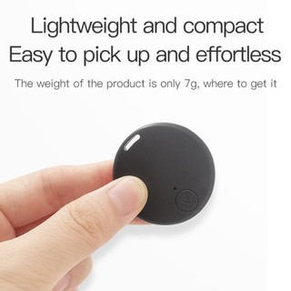 【COD】Thiết bị chống mất hình tròn Bluetooth 5.0 cho người cao tuổi và trẻ em, nhỏ gọn, thời gian chờ lâu, an toàn.