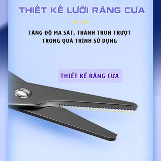Kéo cắt dây câu cá hình số 8 gấp gọn tiện lợi bằng thép không gỉ PK-44