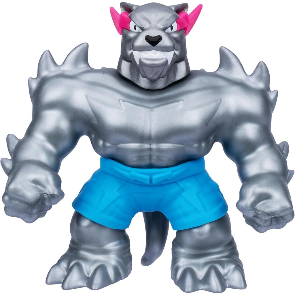 MRBEAST LAB Heroes of Goo JIT Zu Co Giãn Heroes, Bóp và Co Giãn MrBeast 's Panther Lên đến 3 lần Kích thước của nó, Thu thập tất cả 3 nhân vật sóng 2, Panther mang tính biểu tượng, Silver Panther và Leg