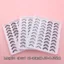 FAVORITEGOODS Mink Lash, Wispies Fluffies Criss-cross Lông mi giả, Thời trang nữ Handmade Dày Dài Hỗn hợp 4 kiểu Dụng cụ trang điểm mắt Nối mi