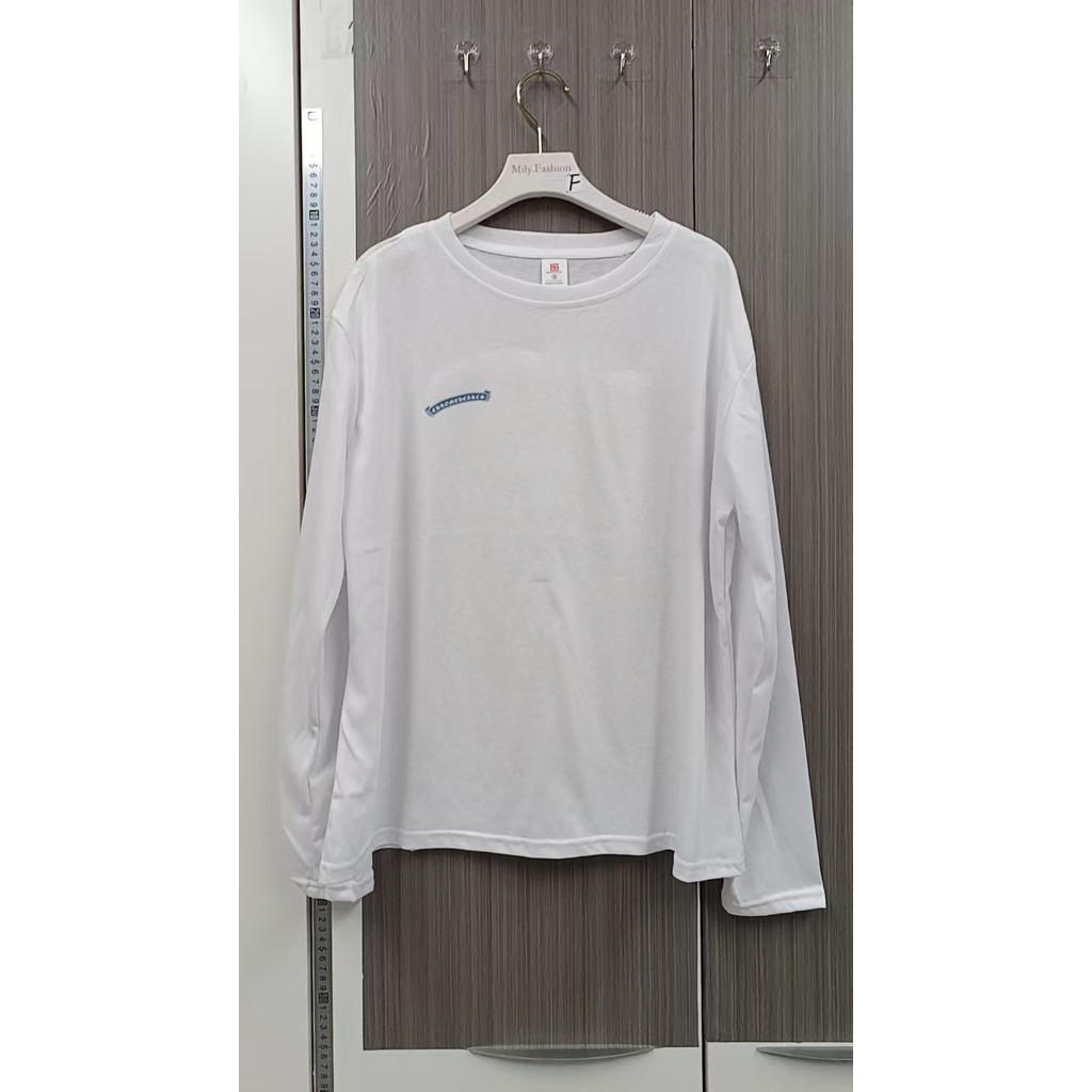 Milyfashion Phiên Bản Hàn Quốc Mùa Hè Phong Cách Mới Retro Áo Thun Dài Tay Nữ Mỏng Phong Cách Cao Cấp Giảm Tuổi Chống Nắng Thường Ngày Top