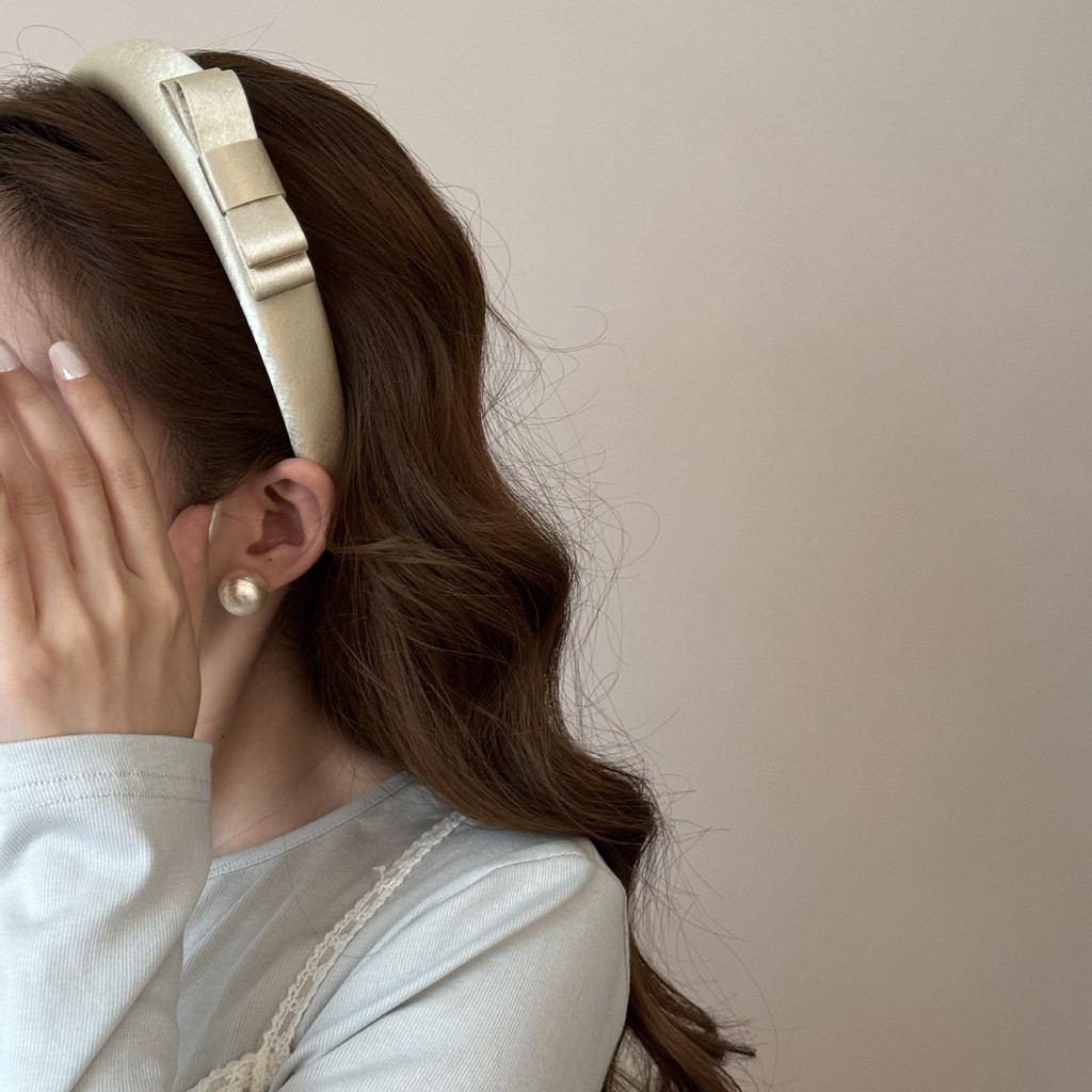 Ngọt Nơ Thắt Nơ Ruy Băng Đầu Nữ Tóc Hoop