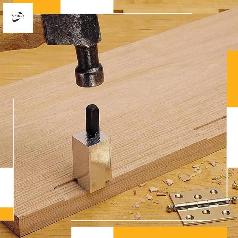 Dụng cụ đục góc Độ chính xác cao Bản lề cắt nhanh Bản lề lõm Góc gỗ cho bản lề lõm